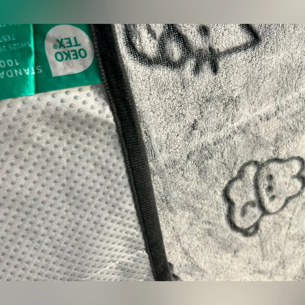 Cozy Gray Dog Blanket